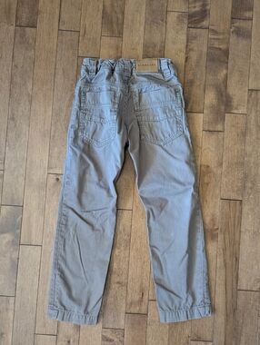 Burberry Kids Cotton Khaki Pants 6 YR